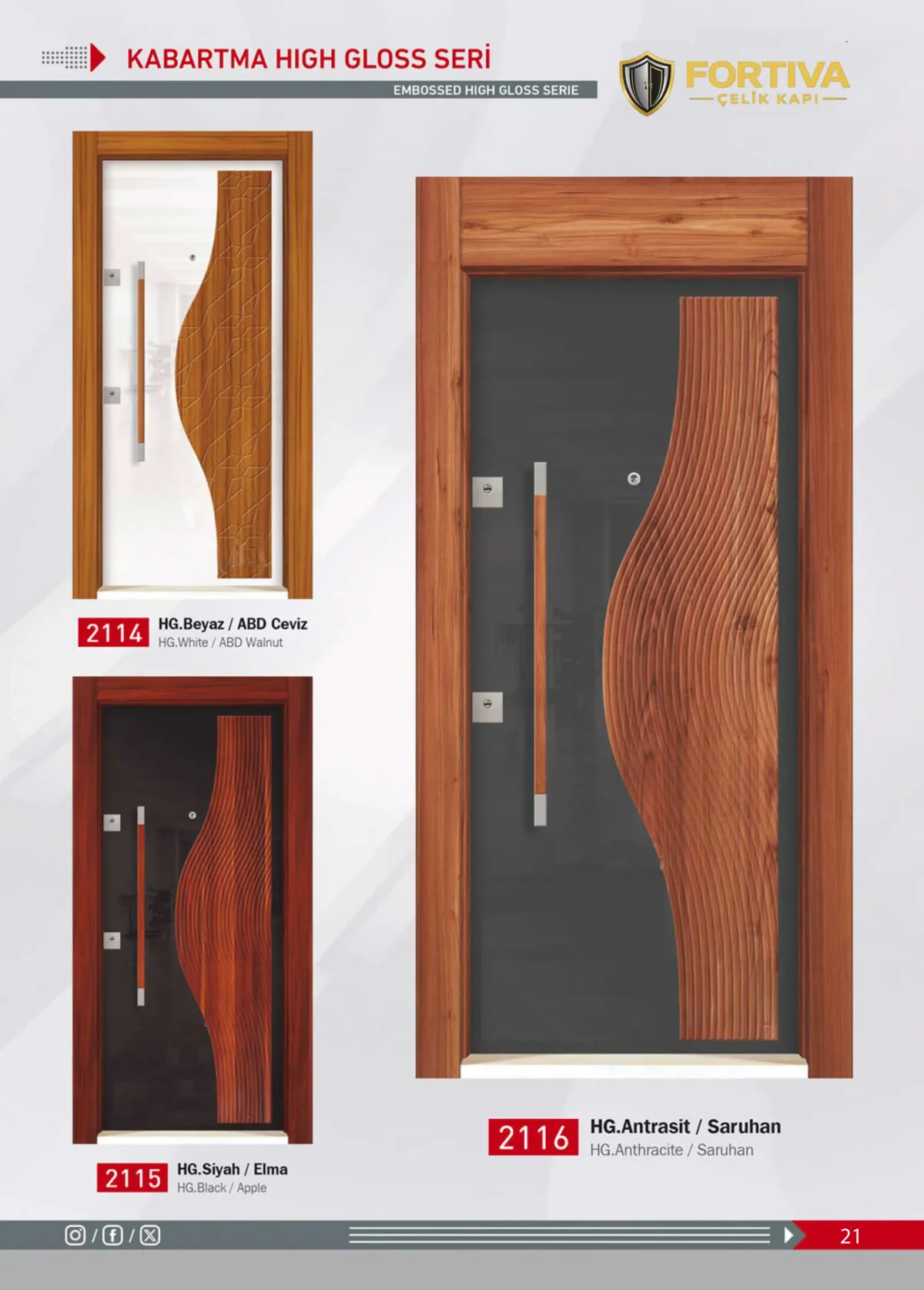 Kabartma High Gloss Seri 2