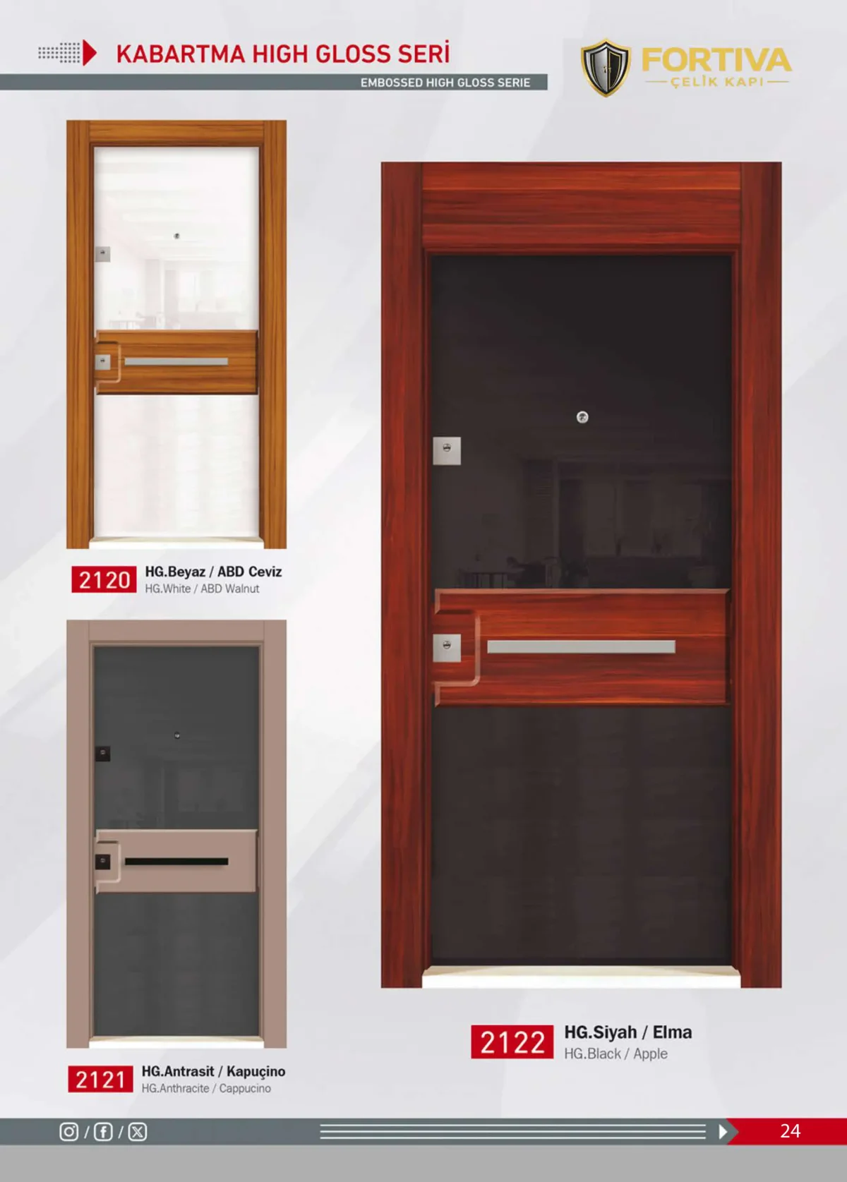 Kabartma High Gloss Seri 5