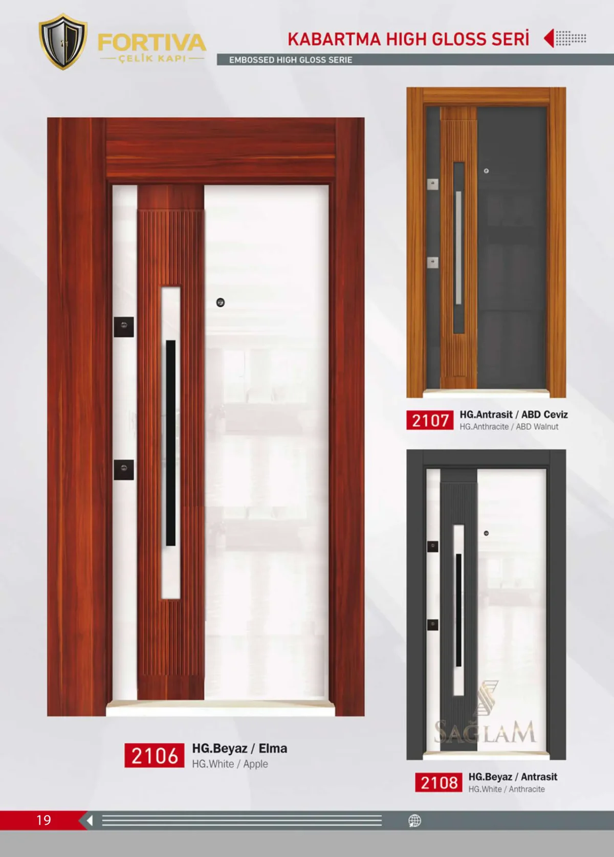 Kabartma High Gloss Seri 8